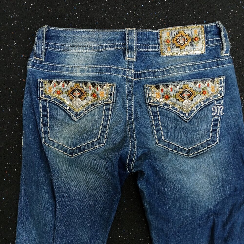 MISS ME Cuffed Capri Jeans size 25